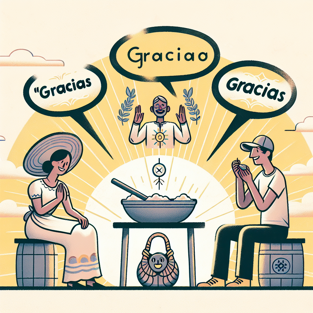 スペイン語圏の文化と感謝の表現