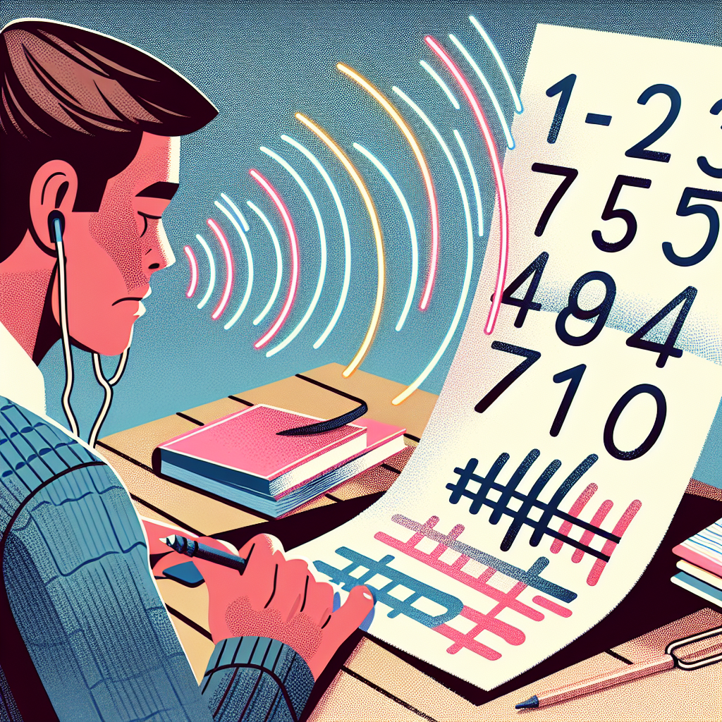 スペイン語数字発音の上達テクニック